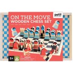 Petit Collage Dřevěné šachy Na tahu – Zboží Živě
