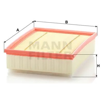 MANN FILTER Vzduchový filtr C 25 122 – Hledejceny.cz