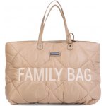 Childhome Cestovní taška Family Bag Puffered Beige 55x40x18 cm – Zboží Dáma