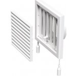 Dalap GP 150 FLN PVC 186 x 186 mm kulatá 150 mm bílá – Hledejceny.cz