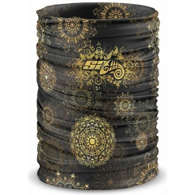 Suspect Animal multifunkční šátek Golden Eye černá žlutá – Sleviste.cz