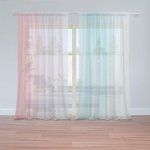Sablio Záclony Cukrová vata : 2ks 150x250cm – Hledejceny.cz