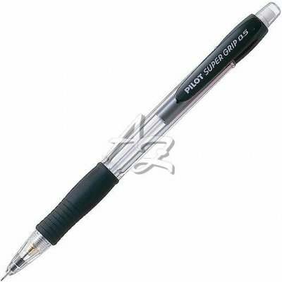 Pilot 3011-001 SuperGrip 0,5mm F černá – Zboží Živě