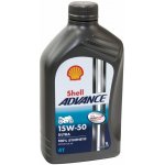 Shell Advance Ultra 4T 15W-50 1 l – Hledejceny.cz