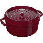 Staub Litinový hrnec s poklicí Cocotte 26 cm 5,2 l bordó – Zboží Dáma