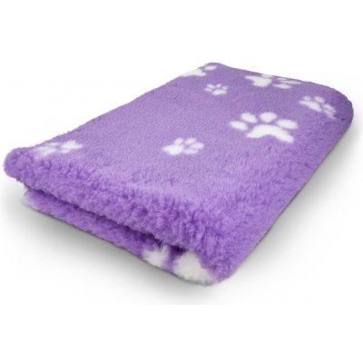 VetBed modrá s bílou a modrou tlapkou – Zboží Dáma