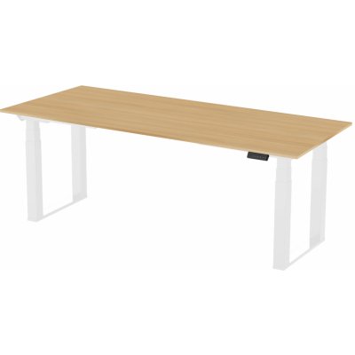 Delso Rockster 140 x 80 cm bílá / dub vicenza – Zboží Dáma