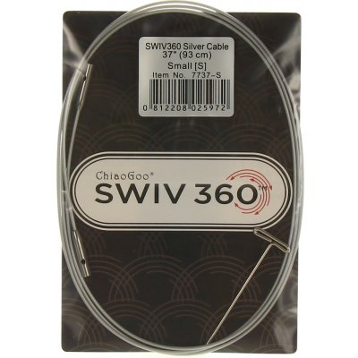 ChiaoGoo SWIV360 Silver Cable S 93cm – Hledejceny.cz
