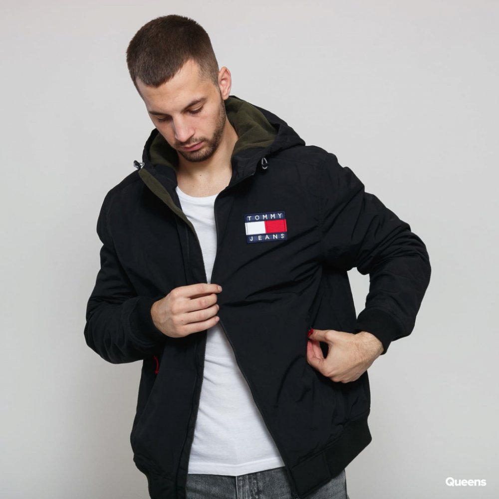 Tommy Hilfiger pánská bunda DM0DM07120 černá | Srovnanicen.cz