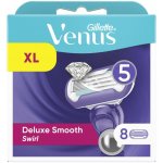 Gillette Venus Swirl Deluxe Smooth 8 ks – Zboží Mobilmania
