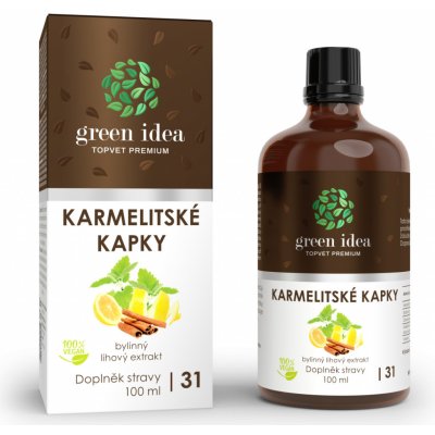 Green idea Karmelitské kapky tinktura 100 ml – Hledejceny.cz