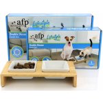 AFP stojan na misky dřevo S 2 x 200 ml – Hledejceny.cz
