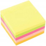 Samolepicí bloček D.RECT neonový, 76 x 76 mm, 400 lístků – Hledejceny.cz