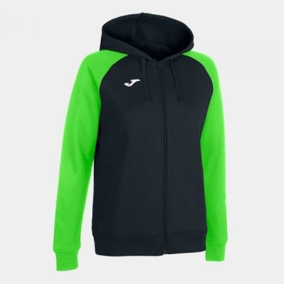 Joma Academy IV Zip Up hoodie Black Fluor Green