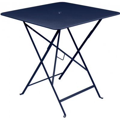 Fermob Bistro 71 x 71 cm Tmavě modrý kovový skládací stůl – Hledejceny.cz