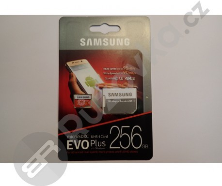 Samsung microSDXC UHS-I U3 256GB MB-MC256GA/EU od 649 Kč - Heureka.cz