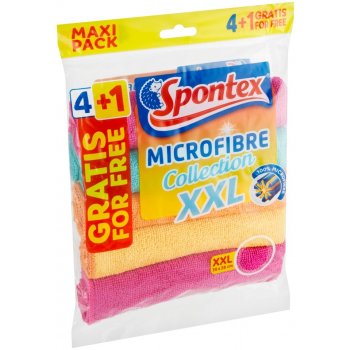 Spontex Mikroutěrka XXL 4 + 1 ks