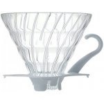 Hario Dripper V60-02 Glass White – Zboží Mobilmania