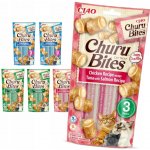 Churu Bites Chicken wraps & Tuna Salmon 3 x 10 g – Sleviste.cz