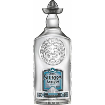 Sierra Tequila Antiguo Plata 100% Agave 40% 0,7 l (holá láhev) – Zboží Dáma