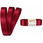 Stuha saténová bordó - skládaná 25mm x 3m (6,30Kč/m) – Hledejceny.cz