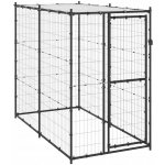vidaXL Venkovní psí kotec pozinkovaná ocel 110 x 220 x 180 cm – Hledejceny.cz