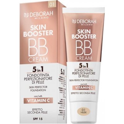 Deborah Milano BB krém Skin Booster 01 Nude 30 ml – Zboží Dáma