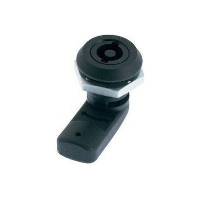 Plastový 1/4 otáčkový zámek 24.5x35 s pružinou 5mm dvojzub [1 ks] – Hledejceny.cz