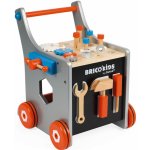 Janod dřevěný vozík BricoKids s magnetickými doplňky – Zboží Mobilmania