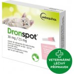 Dronspot Spot-on Cat 30 / 7,5 mg 2 x 0,35 ml – Hledejceny.cz