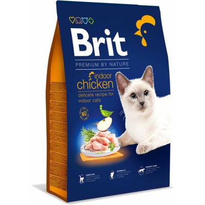 Brit Premium Cat by Nature Indoor Chicken 8 kg – Hledejceny.cz