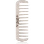 Revolution Haircare Natural Curl Wide Tooth Comb hřeben pro vlnité a kudrnaté vlasy White – Zboží Dáma