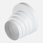 Den Braven Redukce kulatých kanálů více průměrová, průměr 100 mm - 150 mm, plastová – Hledejceny.cz