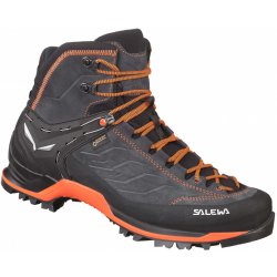 Pánské trekové boty Salewa Ms Mtn Trainer Mid Gtx pánská turistická obuv asphalt fluo orange