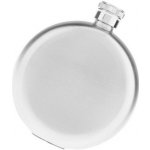 Kulatá nerezová placatka 240 ml – Zboží Dáma