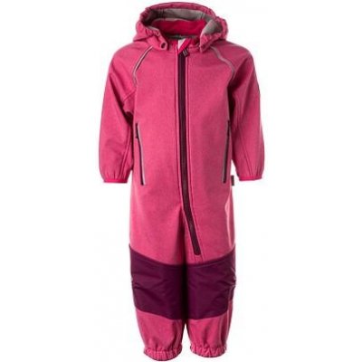 Dětská softshellová kombinéza Huppa Adal fuchsia burgundy – Hledejceny.cz