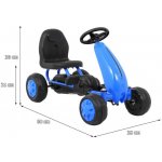 Gokart minikára šlapací auto modré pro nejmenší – Hledejceny.cz