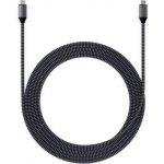 Satechi ST-TCC2MM USB-C to USB-C 100W Braided Charging, 2m, šedý – Zboží Živě
