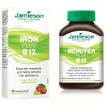 Jamieson Železo plus B12 cucací tablety 45 tablet – Hledejceny.cz