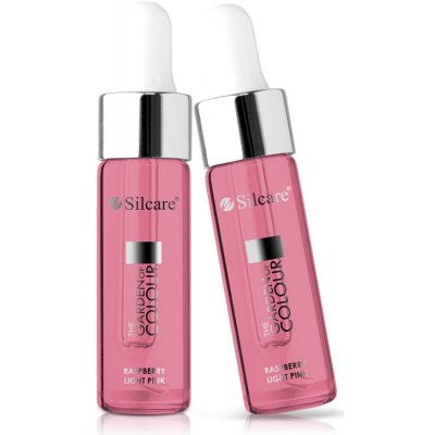 Silcare The Garden of Color Nail Oil Raspberry Light Pink olej na nehty s vůní malin 15 ml – Zboží Dáma