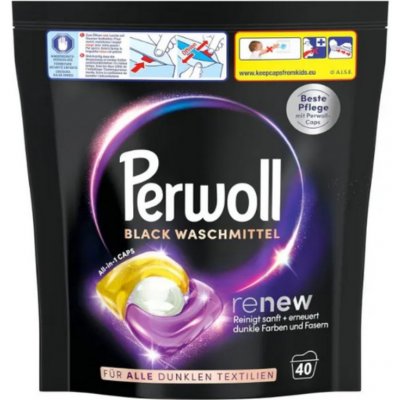Perwoll Renew prací kapsle na černé prádlo 40 PD – Zboží Mobilmania