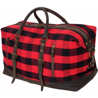 Rothco Weekender Extended red plaid 55 l – Zboží Mobilmania