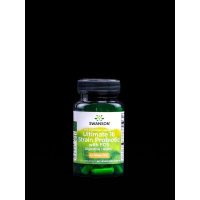 Swanson Probiotikum Dr. Stephen Langer's Ultimate 16 kmenů z FOS 60 kapslí – Zboží Dáma