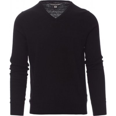 Payperwear pánský svetr Business s výstřihem do véčka červená vínová – Zboží Dáma