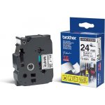 Brother TZE-SL251, bílá/černá 24mm, samolaminovací BROTHER TZESL251 – Zboží Dáma