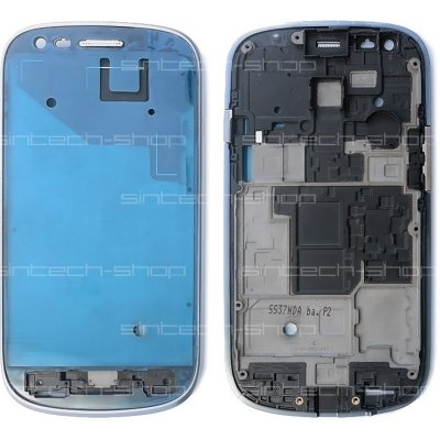 OEM Samsung Galaxy S3 Mini i8190 přední rám, stříbrný