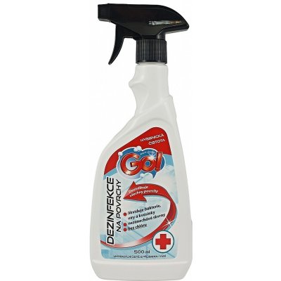 GO! dezinfekce na povrchy 500 ml – Zboží Dáma