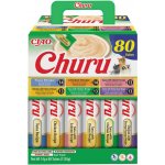 INABA Cat Churu Chicken and Tune Receipe 80 x 14 g mix krémových pamlsků s kuřecím masem a tuňákem pro kočky – Zbozi.Blesk.cz