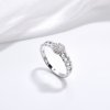 Prsteny Jan Kos jewellery Stříbrný prsten se zirkony MHT 2955 SW
