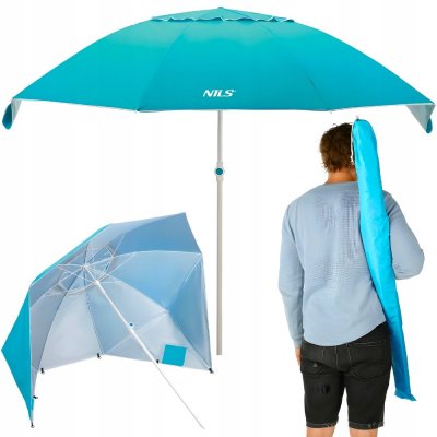 Slunečník NILS Camp NC7822 XL 190 cm tyrkysový – Hledejceny.cz